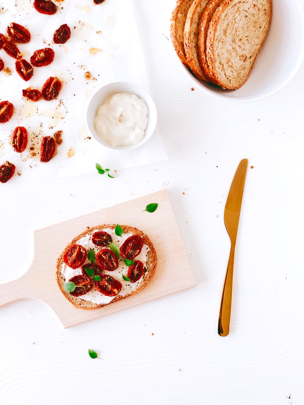 Ovengedroogde tomaatjes