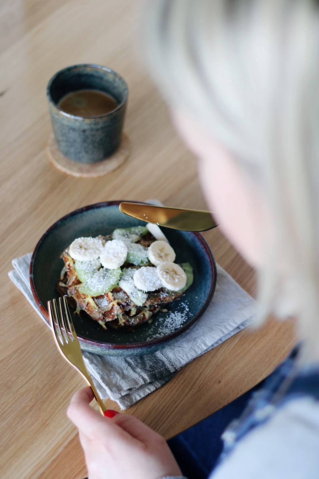 Verloren brood wafels