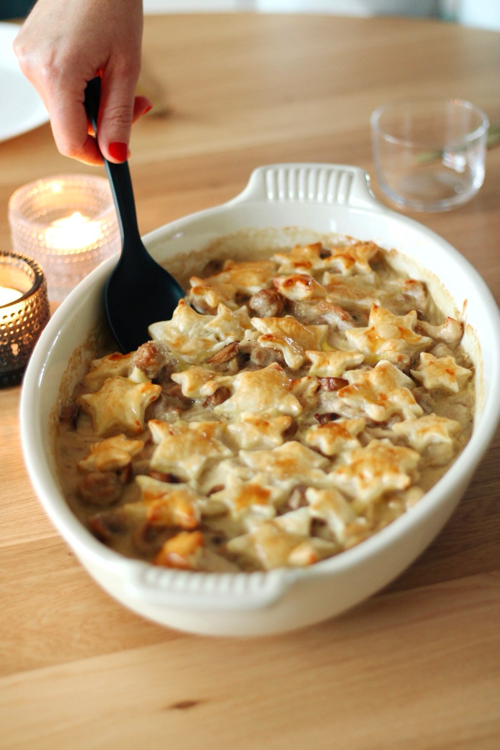 Feestelijke ovenschotel met snelle&nbsp;vol-au-vent